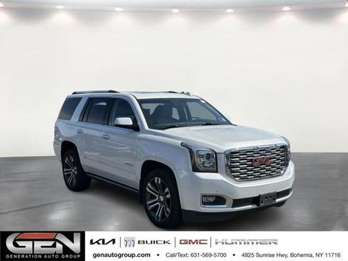 White Frost Tricoat 2018 GMC Yukon Denali