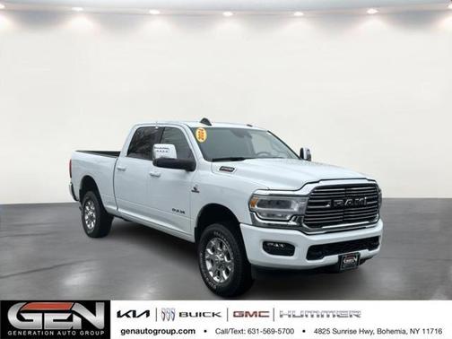 Bright White Clearcoat 2024 RAM 2500 Laramie Crew Cab 4x4 6'4' Box