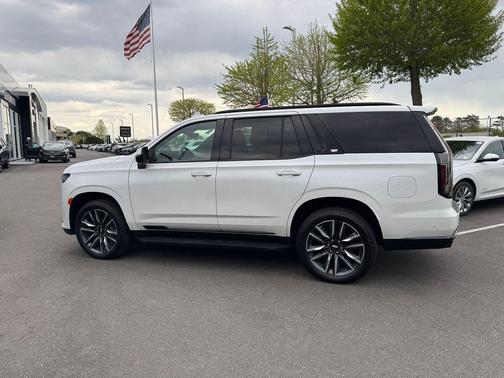 Crystal White Tricoat 2022 Cadillac Escalade Sport