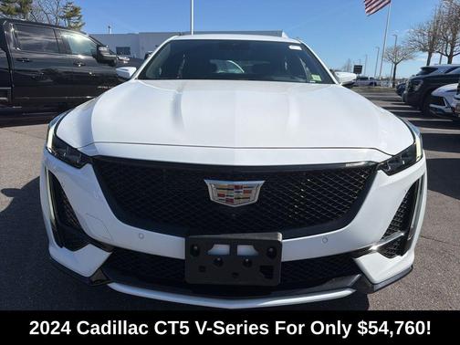 Summit White 2024 Cadillac CT5-V V-Series