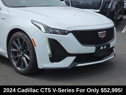 Summit White 2024 Cadillac CT5-V V-Series