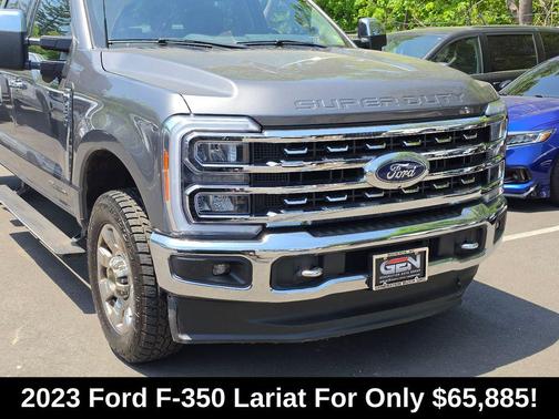 CARBONIZED GRAY 2023 Ford F-350 Lariat