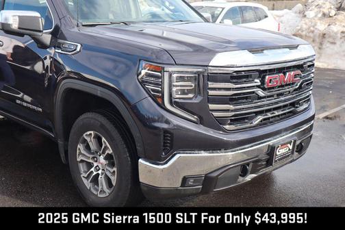 Titanium Rush Metallic 2025 GMC Sierra 1500 SLT