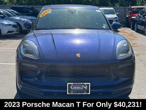 Blue 2023 Porsche Macan T
