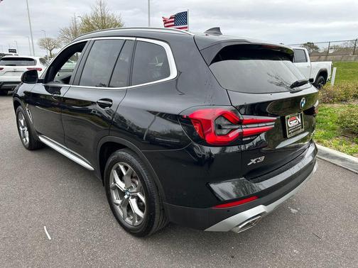 Black Sapphire Metallic 2023 BMW X3 xDrive30i