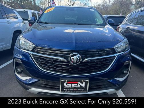 Sapphire Metallic 2023 Buick Encore GX Select