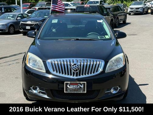 Ebony Twilight Metallic 2016 Buick Verano Leather Group