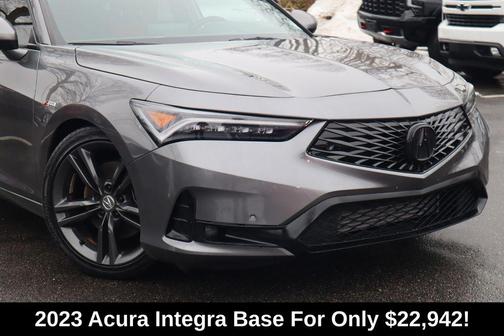 Liquid Carbon Metallic 2023 Acura Integra A-SPEC Technology