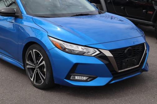 Electric Blue Metallic 2021 Nissan Sentra SR