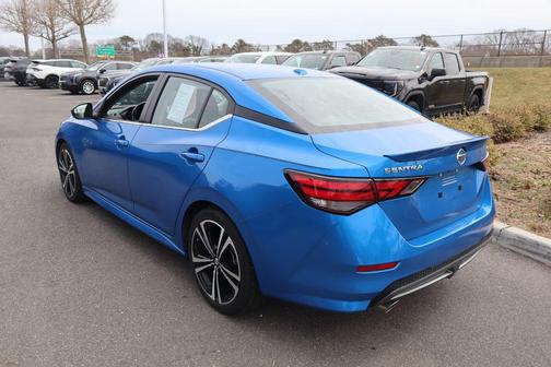 Electric Blue Metallic 2021 Nissan Sentra SR