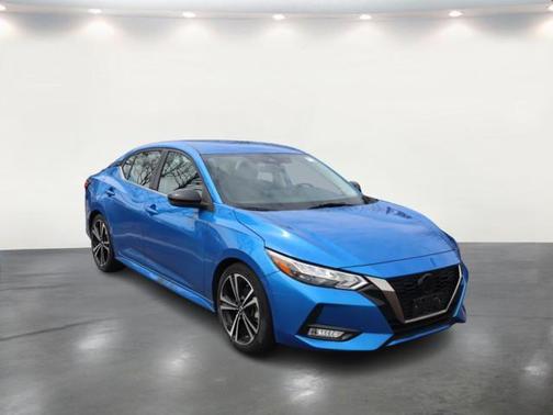 Electric Blue Metallic 2021 Nissan Sentra SR