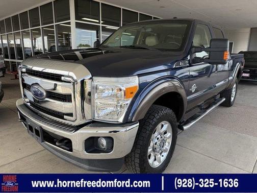 Blue 2016 Ford F-350 Lariat Super Duty