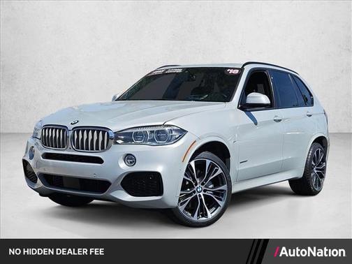 Alpine White 2018 BMW X5 xDrive50i