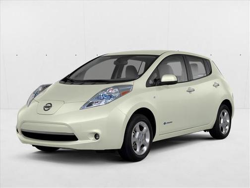 Pearl White 2013 Nissan Leaf SL