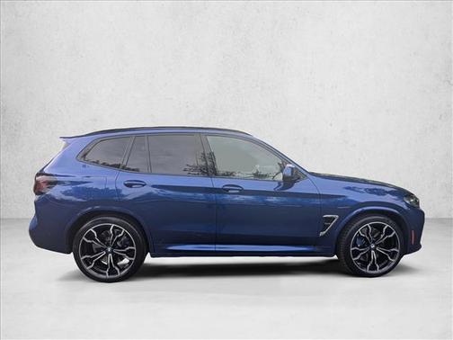 Marina Bay Blue Metallic 2022 BMW X3 M AWD