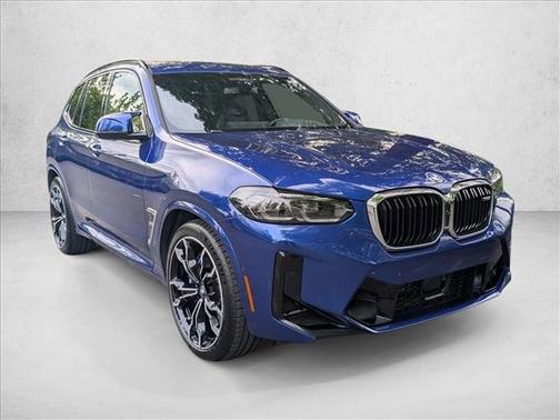 Marina Bay Blue Metallic 2022 BMW X3 M AWD