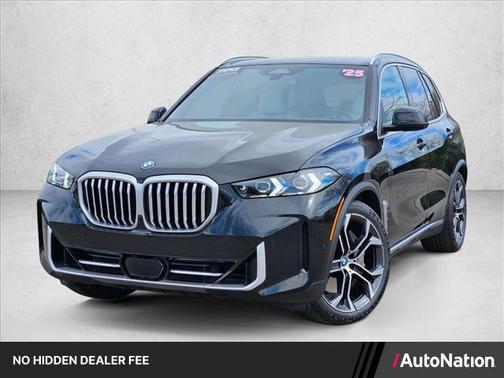 Black Sapphire Metallic 2025 BMW X5 PHEV xDrive50e