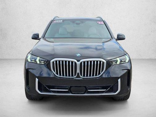 Black Sapphire Metallic 2025 BMW X5 PHEV xDrive50e