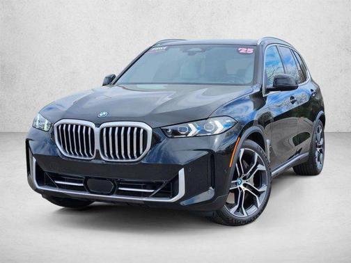 Black Sapphire Metallic 2025 BMW X5 PHEV xDrive50e