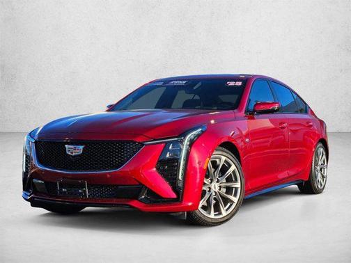 Radiant Red Tintcoat 2025 Cadillac CT5 Sport