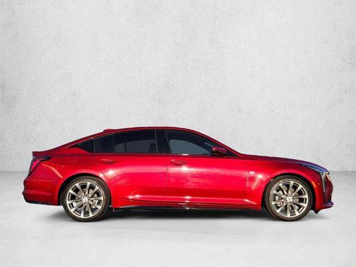 Radiant Red Tintcoat 2025 Cadillac CT5 Sport