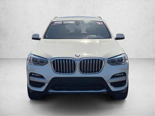 Alpine White 2021 BMW X3 sDrive30i