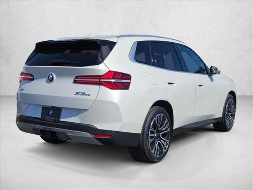 Mineral White Metallic 2025 BMW X3 30 xDrive