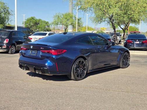 Tanzanite Blue II Metallic 2025 BMW M4 Competition