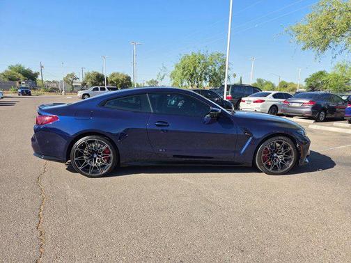 Tanzanite Blue II Metallic 2025 BMW M4 Competition