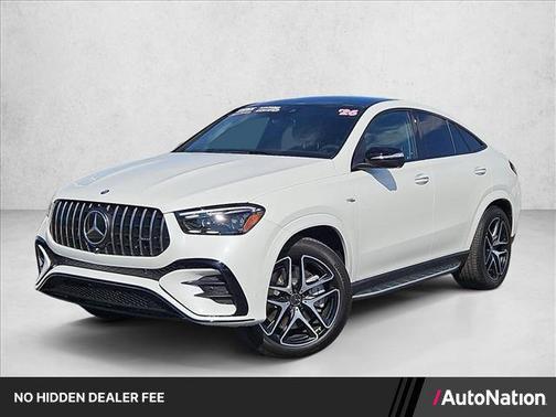 Polar White 2026 Mercedes-Benz AMG GLE 53 4MATIC+ Coupe