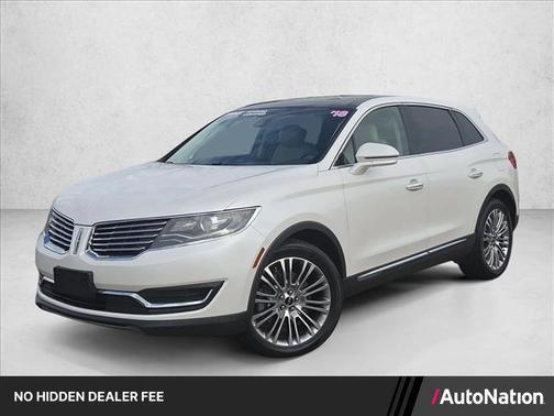 White Platinum Metallic Tri-Coat 2018 Lincoln MKX Reserve