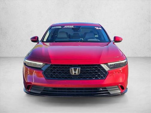 Radiant Red Metall 2024 Honda Accord Hybrid EX-L