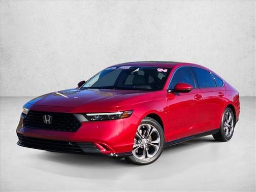 Radiant Red Metall 2024 Honda Accord Hybrid EX-L