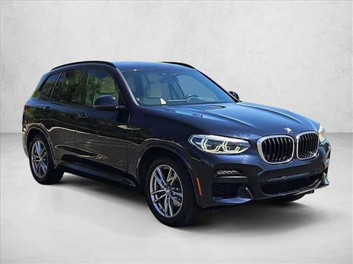 Carbon Black Metallic 2021 BMW X3 xDrive30i