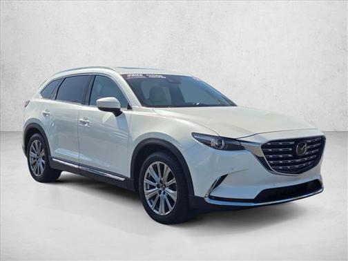 Snowflake White Pearl Mica 2021 Mazda CX-9 Signature