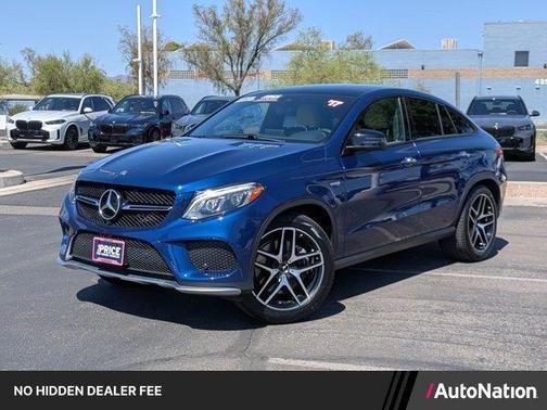 Blue 2017 Mercedes-Benz AMG GLE 43 Coupe 4MATIC