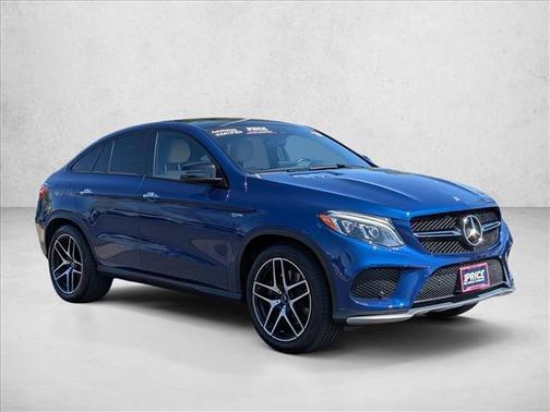 Blue 2017 Mercedes-Benz AMG GLE 43 Coupe 4MATIC