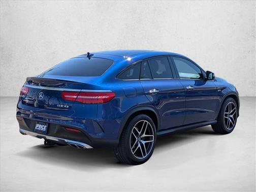 Blue 2017 Mercedes-Benz AMG GLE 43 Coupe 4MATIC