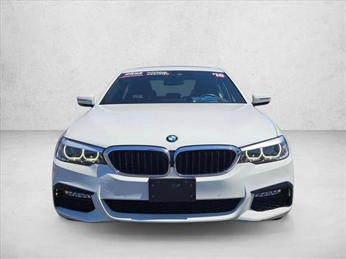 Alpine White 2018 BMW 540 xDrive