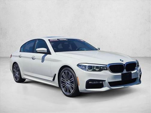 Alpine White 2018 BMW 540 xDrive