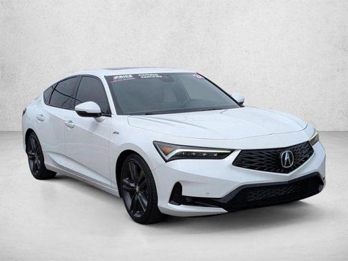 Platinum White Pearl 2024 Acura Integra A-SPEC Technology