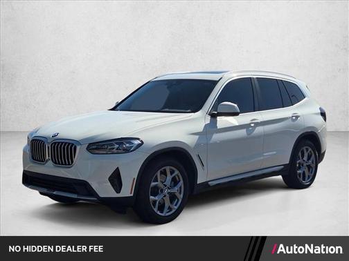 Alpine White 2023 BMW X3 sDrive30i