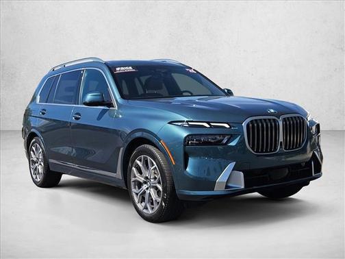 Blue Ridge Mountain Metallic 2025 BMW X7 xDrive40i