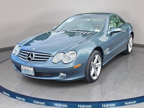 Everest Green Metallic 2004 Mercedes-Benz SL-Class SL 500