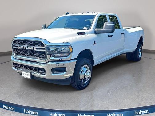 Bright White Clearcoat 2024 RAM 3500 Tradesman Crew Cab 4x4 8' Box