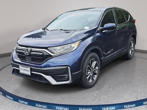 Blue 2020 Honda CR-V AWD EX-L