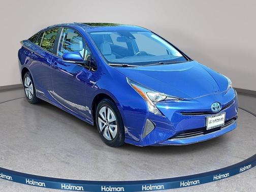 Blue Crush Metallic 2017 Toyota Prius Four