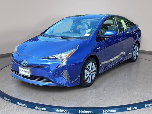 Blue Crush Metallic 2017 Toyota Prius Four