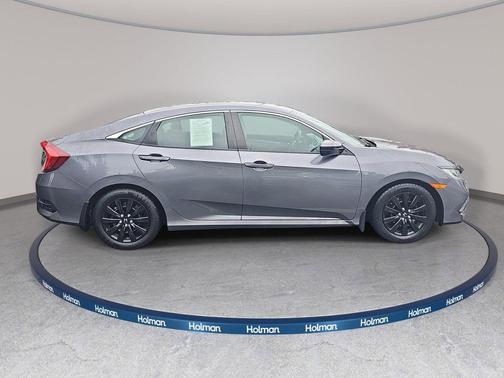 Gray 2021 Honda Civic LX