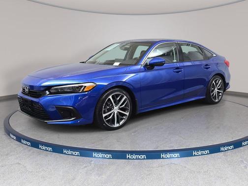 Aegean Blue Metallic 2024 Honda Civic Touring